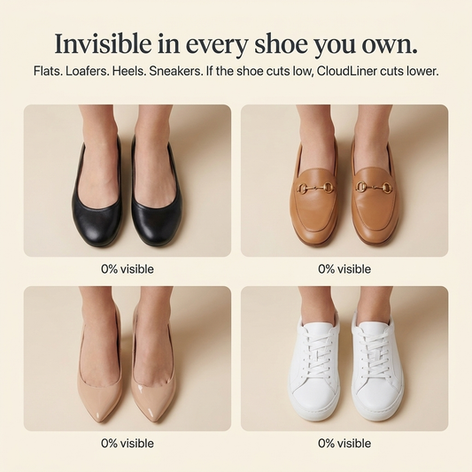 Comparison of cushioned liner options for different shoe types