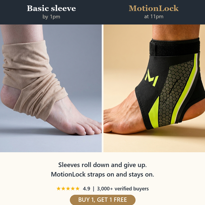 ankle brace vs sleeve